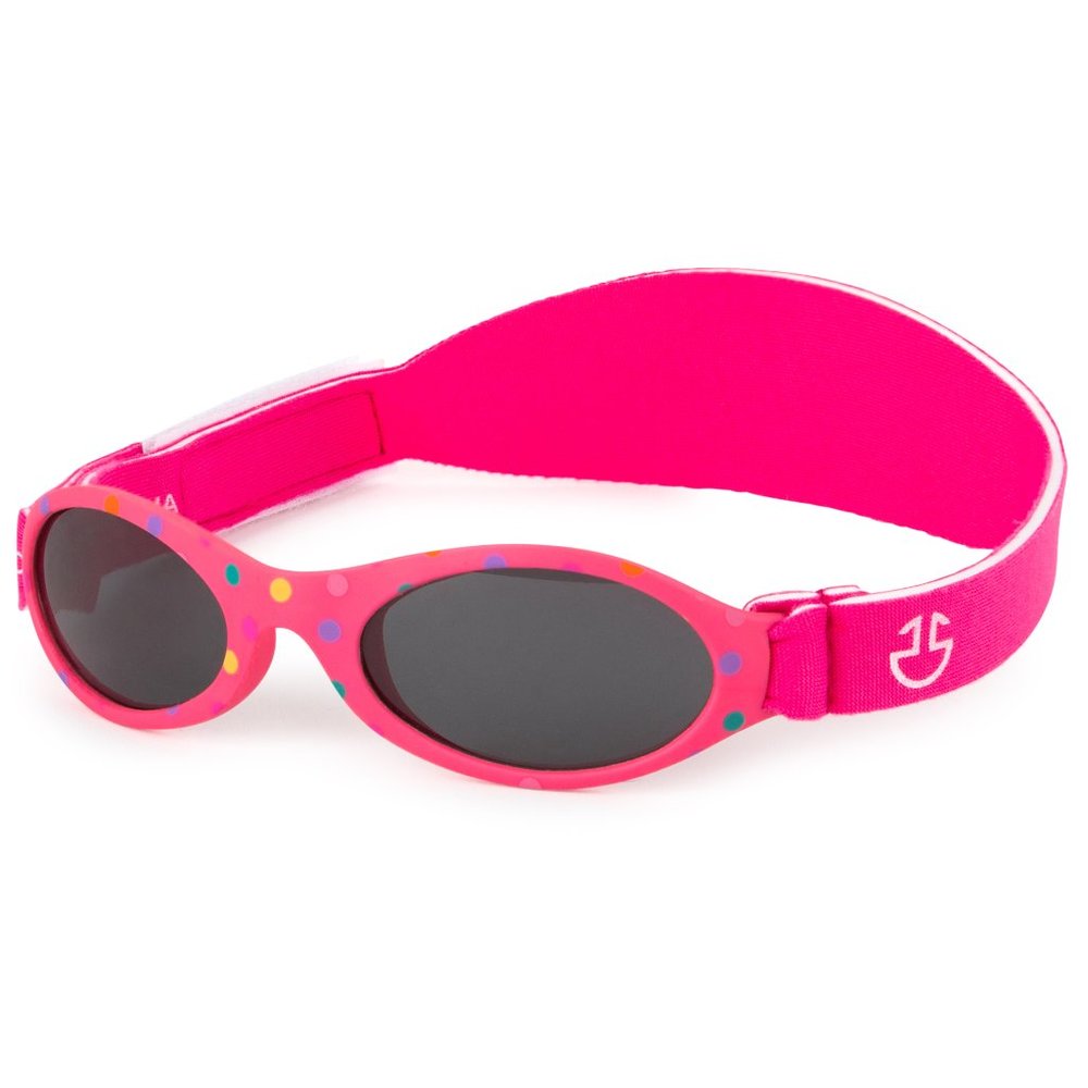 Baby Sunglasses with Strap - Pink
